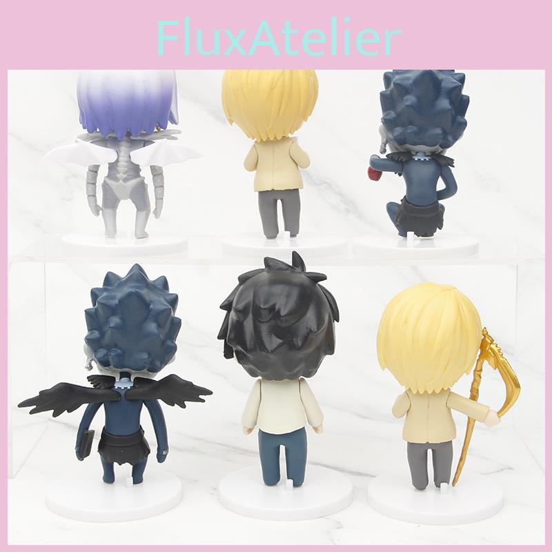 Набор экшн-фигурок Death Note Детализированные ПВХ-модели с L, Лайтом, Рюком, Ремом Коллекционные фигурки