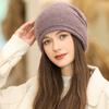 New Women Winter Hat Street Fashion Warm Beanie Hat For Female Casual Streetwear Knitted Hat