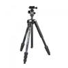 Manfrotto Штатив для смартфона Element MII, алюминиевый 4-уровневый штатив MBT Kit, черный пульт дистанционного управления, сумка для переноски, адаптер для смартфона, входящий в комплект