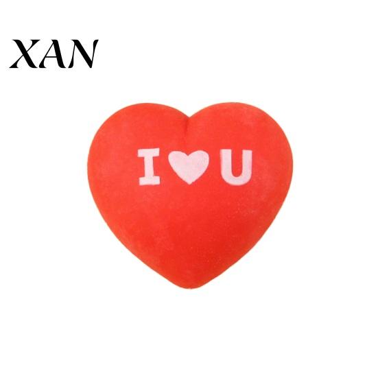 TPR Stress Ball Red Love Heart Squeeze Toy Relief Shape Reduction Gadget Sensory Fidget Decompression Tool Valentine's Day Gift Party Favors