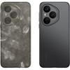 GURRS Honor 400 Pro Phone Case, Full-Coverage Ultra-Thin Matte Semi-Transparent Anti-Drop Soft Silicone Protective Shell, Deep Space Black