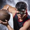 Elastic Basketball Nose Guard Black Basketball Mask Face Shield Elastic Protective Mask