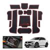 Коврики в карманы дверей GAFAT для Volkswagen Резиновые коврики для напитков и салона Резиновые коврики и для водителя T-Roc (2020-настоящее время) - Звукоизоляция, Держатель, Тюнинг