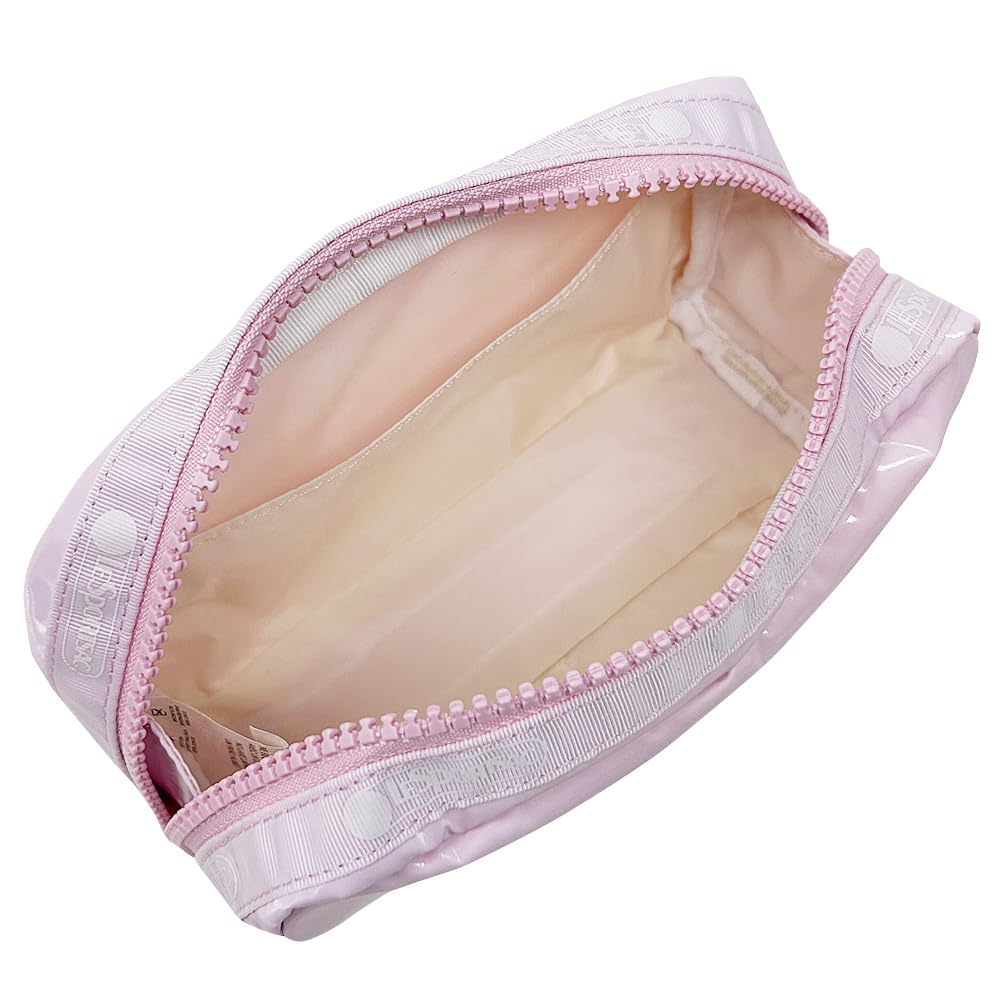 LeSportsac Pouch for Women RECTANGULAR COSMETIC 6511 PINK [LeSportsac] (ICEY SHINE) [Used]