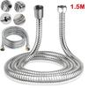 1.5m High Quality Stainless Steel Bathroom Supplies Flexible Water Pipe Plumbing Hoses Shower Tube