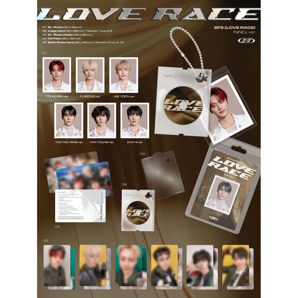 SF9 Мини 15-й альбом [LOVE RACE] FaNCy Ver.