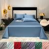 1000TC Egyptian Cotton Flat Bed Sheets 100% Cotton Top Sheets Luxury Soft Bed Sheets Bed Linen for Double Queen King Bed 2024