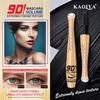 KAQIYA Smudge-Proof Long-Lasting Gem Mascara – Thickening, Lengthening, Curling with Fine Comb Eyelash Primer.