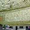 Mountain Green Camouflage Shade Net: Double-Layer Outdoor Sunblock Deco Net