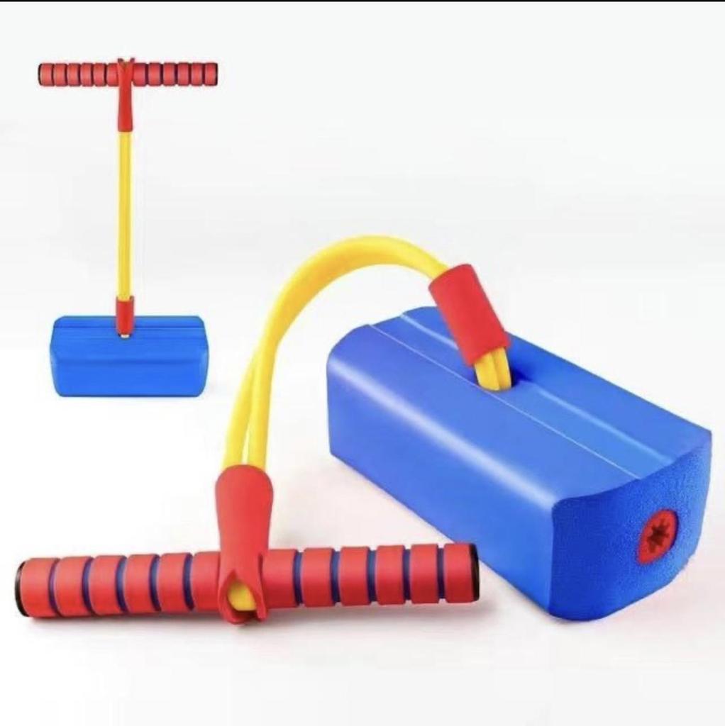 Детская игрушка-пого-палка для прыжков в виде лягушки, прыгающий мячик Macbine, длинная тренировка с высоким балансом