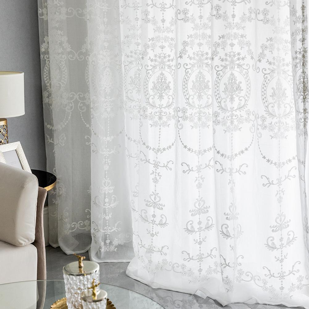 Тюлевый занавес в европейском стиле, большой выбор размеров