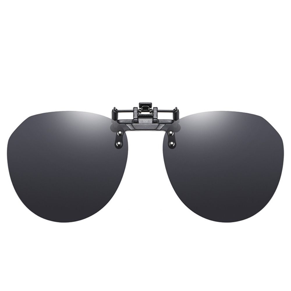 Защита от ультрафиолета Очки для близорукости Клипса Поляризованные линзы Солнцезащитные очки с клипсой для мужчин и женщин