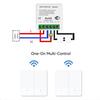 1 шт. Для Tuya WIFI+RF433 16A Умный переключатель Совместимый-Bluetooth Пульт дистанционного управления Переключатель Домашние аксессуары