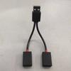 USB-разветвитель, 1 штекер на 2 гнезда, USB-удлинитель, зарядный шнур, адаптер питания, преобразователь-сплиттер