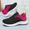 Shoes Women's Spring and Autumn Sports Casual Shoes Women's Shoes Flying Weaving Breathable Single Shoes Versatile Mesh Shoes Running Shoes