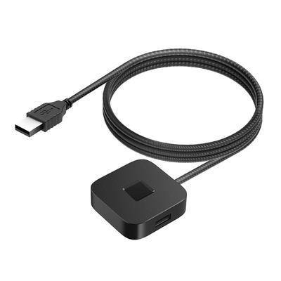 USB сканер отпечатков пальцев с USB-хабом Портативный USB регистратор отпечатков пальцев Биометрический сканер для входа по отпечатку пальца для Windows 11/10