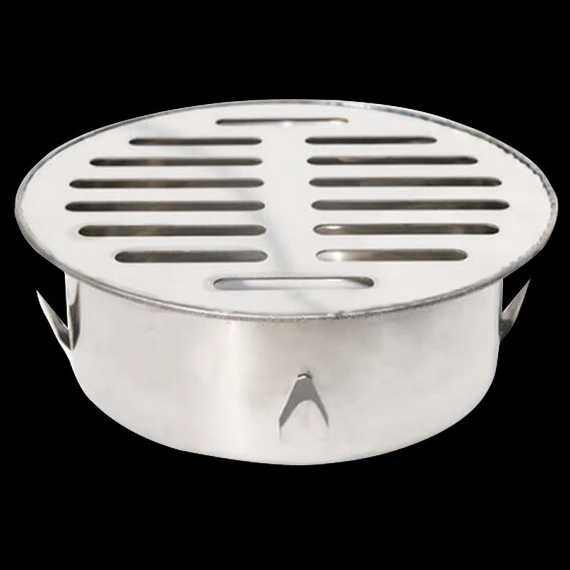 BJ Stainless Steel Flat-Mouth Floor Drain