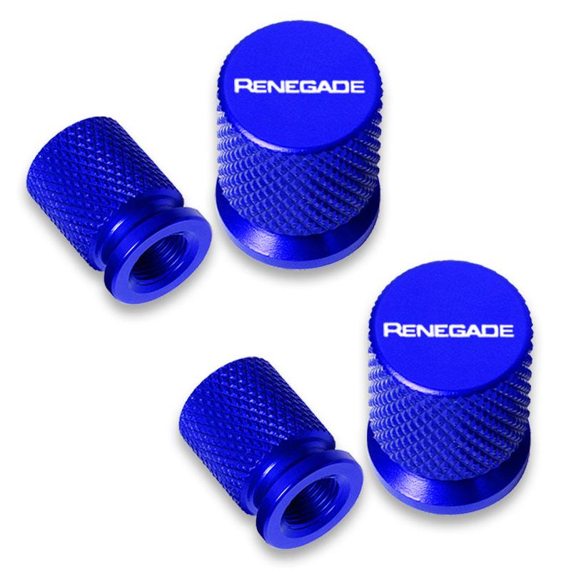 Car Wheel Tire Valve Caps Tyre Stem Covers Airdust Waterproof For Jeep Renegade Auto Accessories MWGHF1