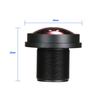 1.8mm Fisheye Lens HD 5.0 Megapixel IR  Mount 1Celsius2.5  F2.0 For CCTV IP Camera 180 Degree Wide Viewing Angle Panoramic CCTV Camera Lens