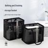 Large Mesh Bath Caddy: Shower Tote, Toiletry Bag, Bathhouse Organizer, Wash Basket, and Towel Holder.