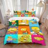 3Pcs Simpsons Family Portraits Bedding Sets For All Sizes New 3D Printed Bed Cover Comforter Duvet Cover Pillowcase Bedroom Decoration
