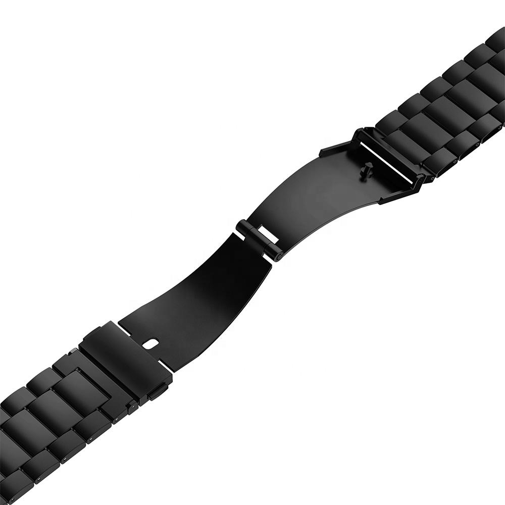 Keepwin Universal Luxury Designer Classic 3 Beads Solid 304 Stainless Steel Watch Band Strap for Apple IWatch 9 8 7 6 5 4