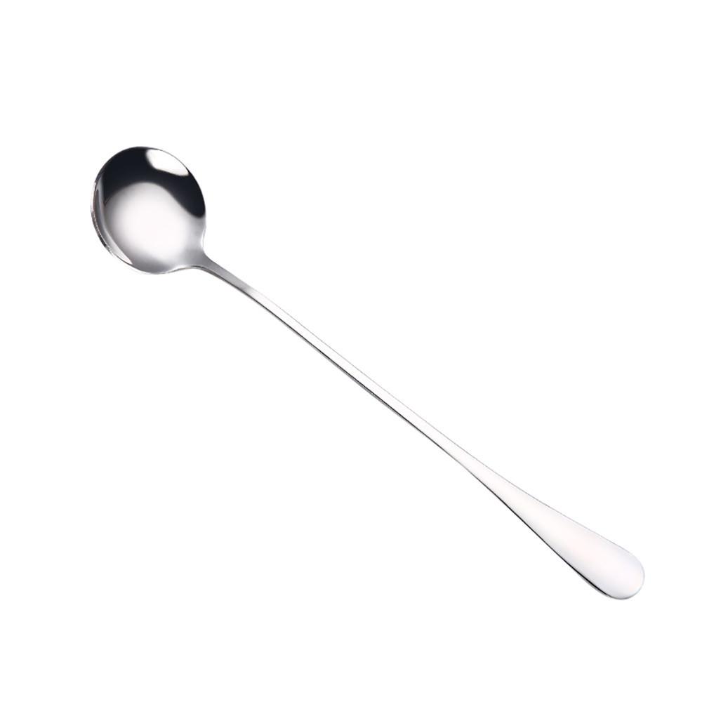 Colorful Spoon Long Handle Spoons Flatware Coffee Drinking Tools Kitchen Gadget