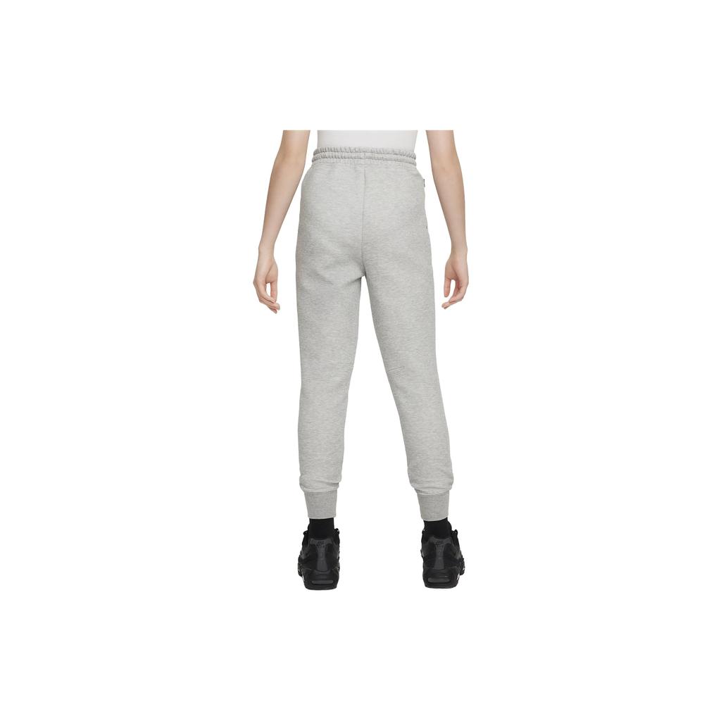 Nike Спортивная одежда Вязаные брюки из технического флиса с логотипом Детские брюки Светло-серые FD2975-063
