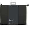 UNIQ case Lyon laptop Sleeve 14"black/midnight black Waterproof RPET
