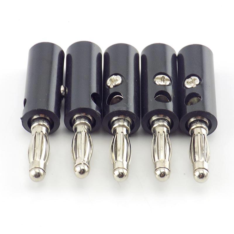 Гнездовой разъем, штекер 4 мм, гнездо типа «банан», гнездовой разъем, никелированные детали «сделай сам»