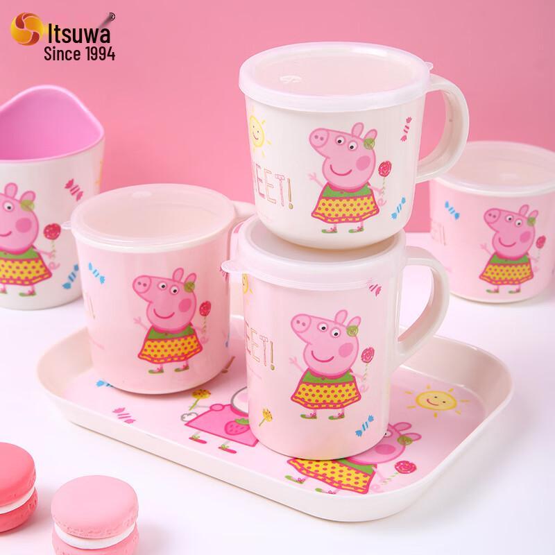 Детская тарелка с тремя отделениями Peppa Pig от WUHE