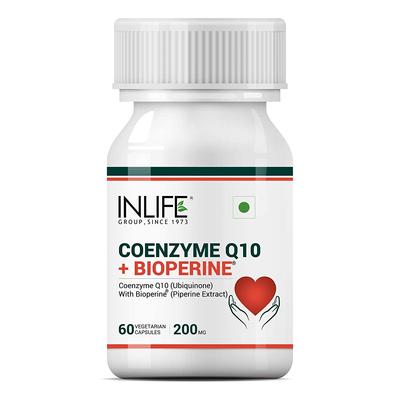 Коэнзим Q10 + Биоперин (60 кап, 200 мг), Coenzyme Q10 + Bioperine,