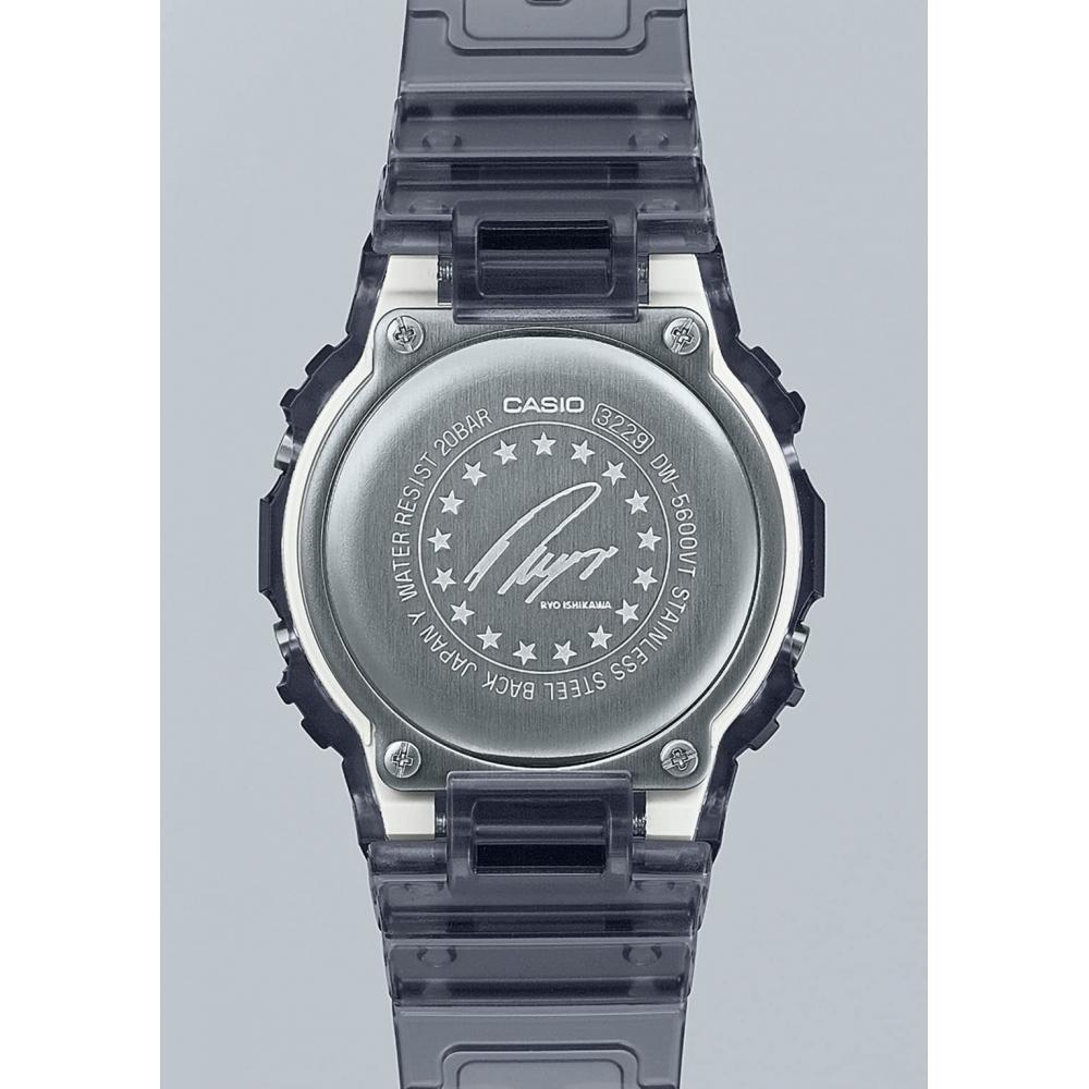 [Casio] Часы G-Shock RYO ISHIKAWA SIGNATURE MODEL DW-5600RI22-1JR мужские скелетонированные черные