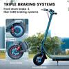 Electric Scooter Foldable iScooter 10" 800W Motor 48V 15AH Max Range 60Km Load 120Kg Black i10 Pro