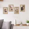62KD Picture Frame for Crafts Unfinished Panel Board Photo Frame for Painting Paintable Frame for Crafts