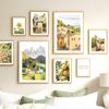 Spring Mountain House Girl Lemon Quotes Wall Art Canvas Painting Nordic Posters And Prints Landscape Wall Pictures Living Room
