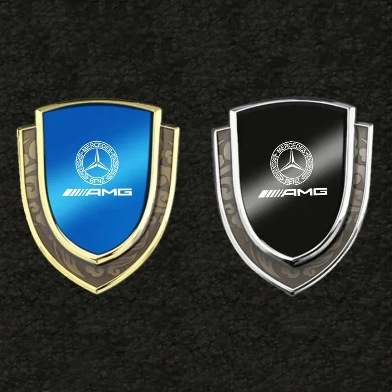 Автомобильная наклейка для Mercedes Benz Металлическая наклейка на автомобиль Значок Наклейки Эмблема на боковое окно Аксессуары для Mercedes Benz AMG GLC W20