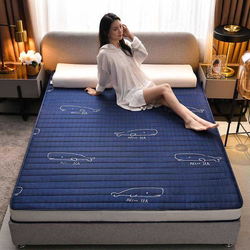 Складной одинарный матрас, расстилающий спальные коврики на полу во время обеденного перерыва, более толстый двойной матрас для студенческого общежития