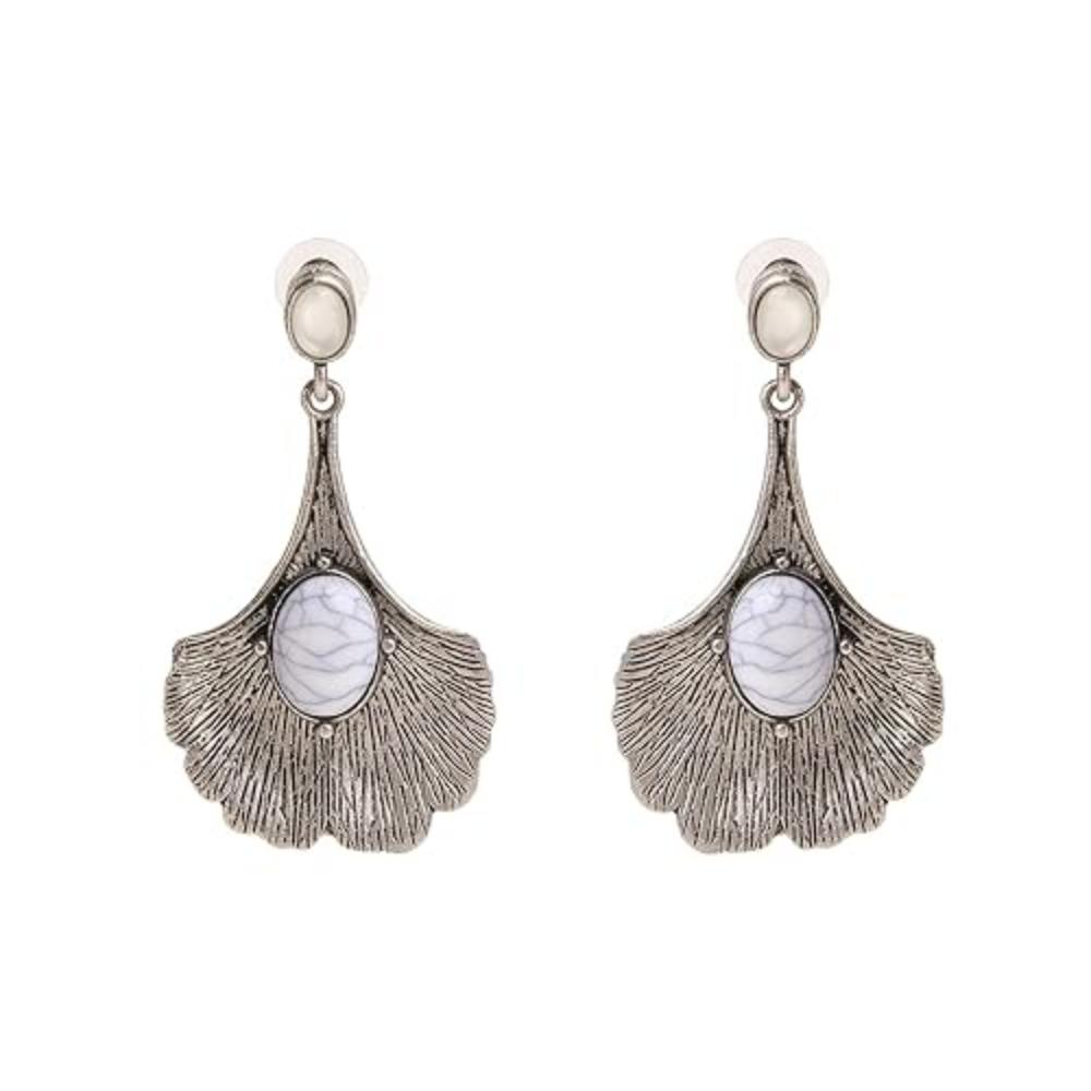 Luxury Oxidised Jhumka Earrings |