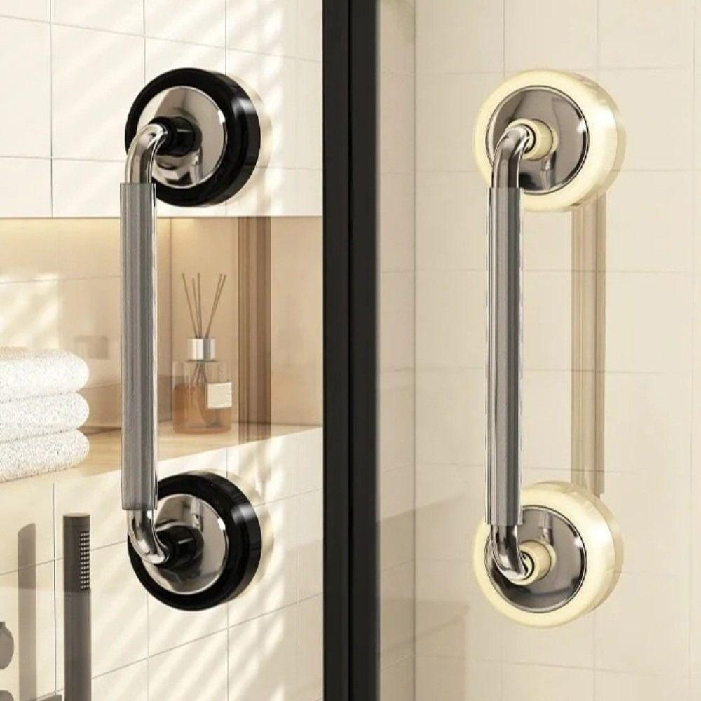 Removable Sliding Door Handle Anti-slip Bathroom Shower Auxiliary Handle Glass Door Window