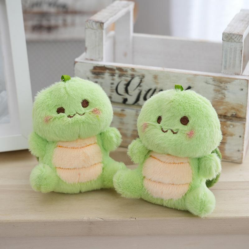 Creative Cute Turtle Toy Keychain Cartoon Novelty Turtle Pendant Keyrings Exquisite Backpack Decoration Accessories Gifts