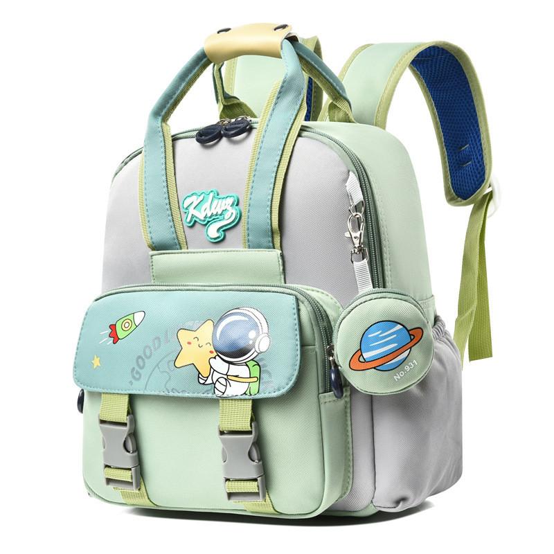 Childrens Cute School Bag Made Of Oxford Cloth With Padded Shoulder Straps For Kindergarten