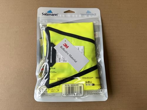 Salzmann Светоотражающий жилет для детей - использован светоотражающий материал 3M