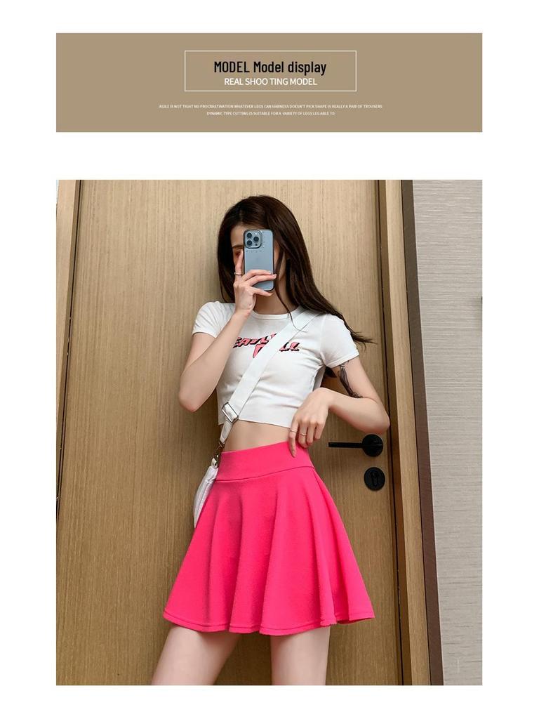 Женская юбка-пузырь большого размера с высокой талией и плиссировкой, с подкладкой от просвечивания