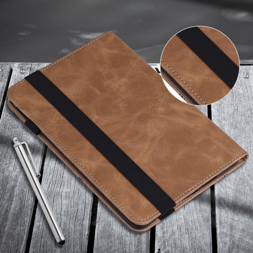 Samsung Galaxy Tab A9+ Classic Case with Stylus Holder, Brown