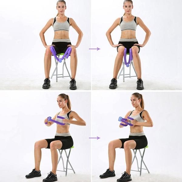 1шт. Тренажер для мышц тазового дна, тренажер для бедер, для восстановления после родов, коррекции фигуры, тренировки ног и ягодиц