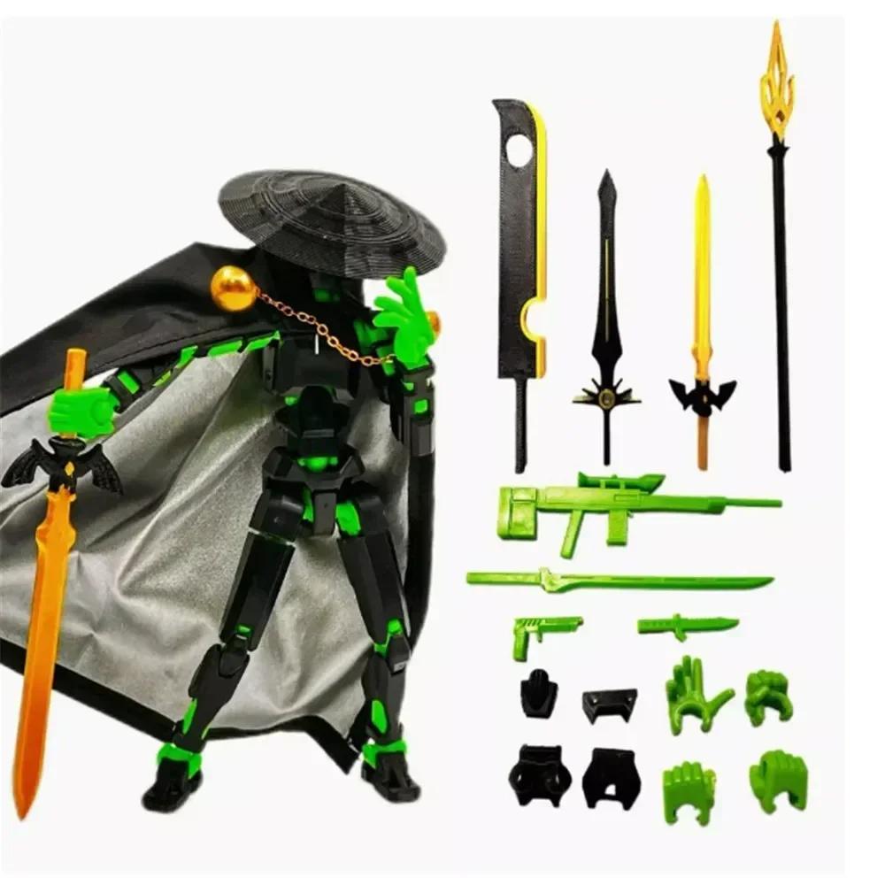 13 Action Figure Dummy Death Swordsman Titan 13 Action Figures T13 Multi-Jointed Movable Lucky 13 Action Figure Nova Gift