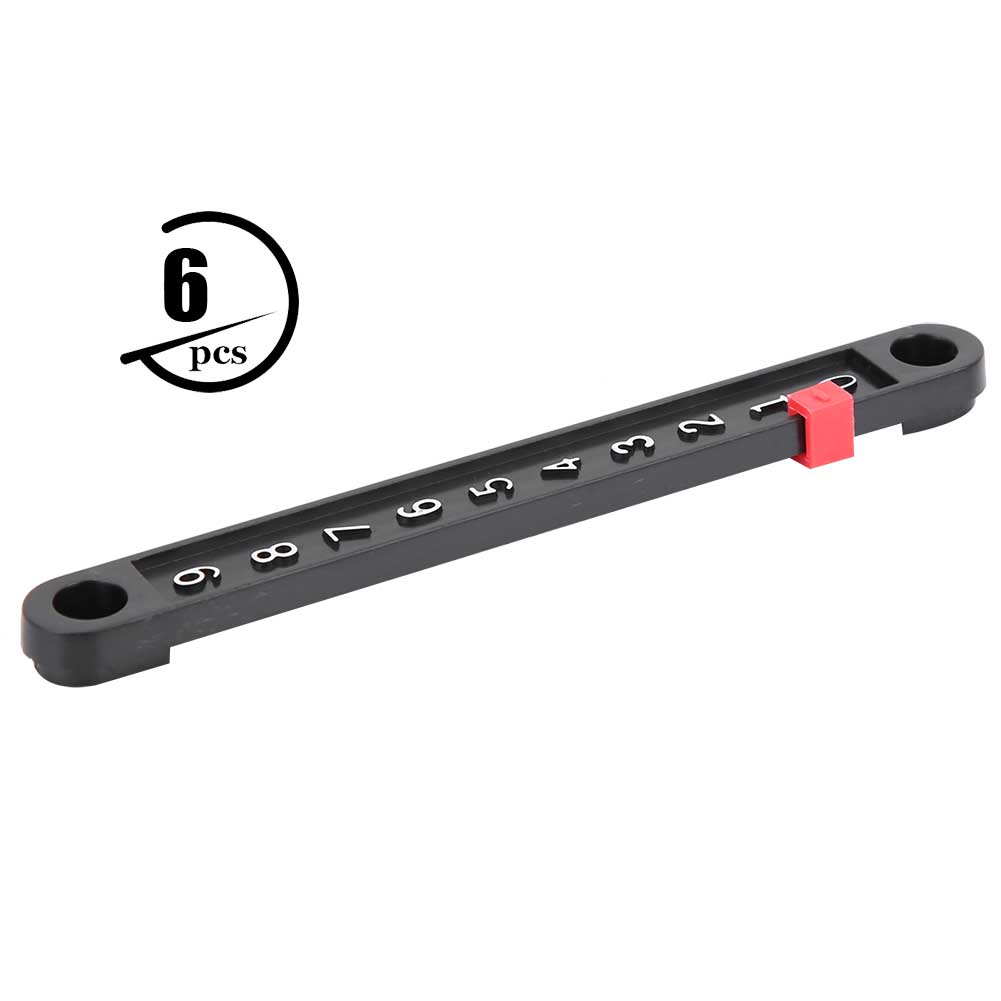 6 Pcs Mini Snooker Score Board Scorer Pointers and Number Strip