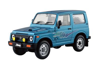Аошима Бунка Кёзай (АОСИМА) Масштаб 1/32 Rakupla Сборная модель №. 18-ТБ Suzuki JA11 Jimny Металлик Тритон Синий Предварительно Окрашенный Пластиковый Сборный Набор (Автомобиль)