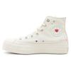 Converse Chuck Taylor All Star Lift Platform High Y2K Heart Женские кроссовки кремового цвета Egret Fever-Dream A09114C